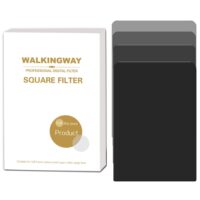 150*100mm Graduated Grey & Full color Neutral Density ND2 ND4 ND8 ND16 Square Camera Filter for Cokin Z Series Lee Hitec 4X6''