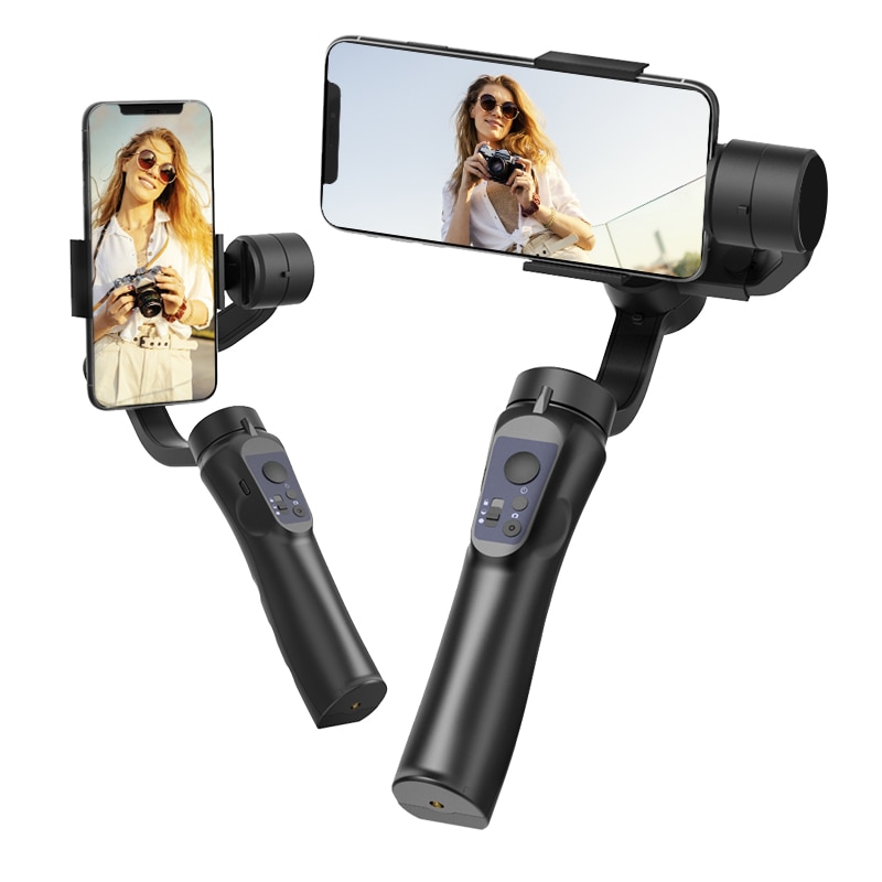 AXNEN HQ3 3-Axis Foldable Smartphone Handheld Gimbal Cellphone Video ...