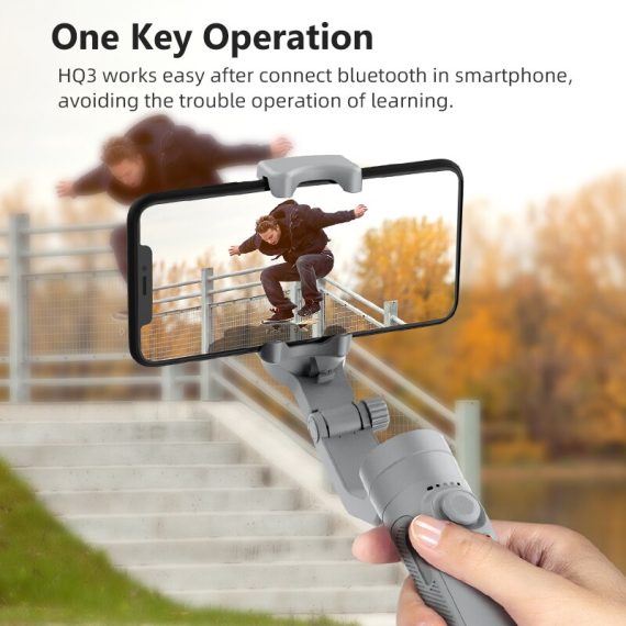 AXNEN HQ3 3-Axis Foldable Smartphone Handheld Gimbal Cellphone Video ...