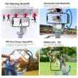 AXNEN HQ3 3-Axis Foldable Smartphone Handheld Gimbal Cellphone Video ...
