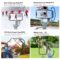 AXNEN HQ3 3-Axis Foldable Smartphone Handheld Gimbal Cellphone Video ...