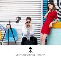 Neewer 184cm Aluminum Camera Tripod Monopod, 360 Degree Rotatable Center Column