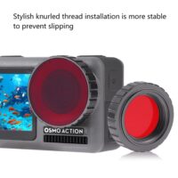 PULUZ Diving Color Lens Filter for DJI Osmo Action Sport Camera Housing Case Accessories