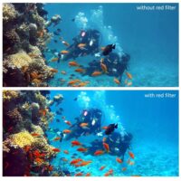 PULUZ Diving Color Lens Filter for DJI Osmo Action Sport Camera Housing Case Accessories