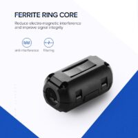 Ugreen Clip-on Ferrite Filter Ring Core for Digital Cables