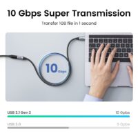 Ugreen USB C Extension Cable Type C Extender Cord USB-C Thunderbolt 3