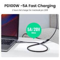 Ugreen USB C Extension Cable Type C Extender Cord USB-C Thunderbolt 3
