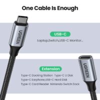 Ugreen USB C Extension Cable Type C Extender Cord USB-C Thunderbolt 3
