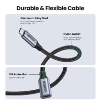 Ugreen USB C Extension Cable Type C Extender Cord USB-C Thunderbolt 3