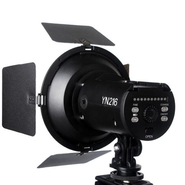Yongnuo YN216 5500K/3200-5500K Bi-color LED Video Fill Light Lighting with 4 Color Filters YN-216