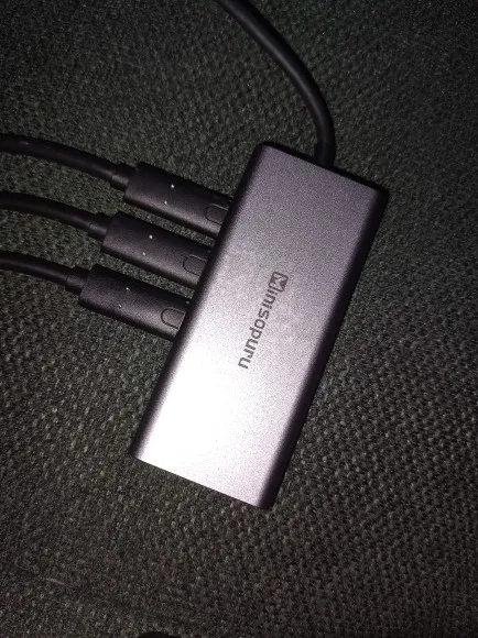 Minisopuru USB HUB 10Gbps USB Type c 3.2 photo review