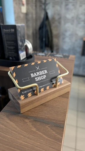 Business Card Holder Organizer Office Desk Display Stand photo review