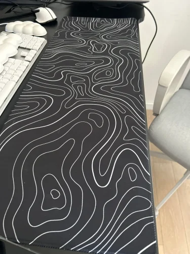 Large Extended Gaming Mouse Pad with Non-Slip Rubber photo review