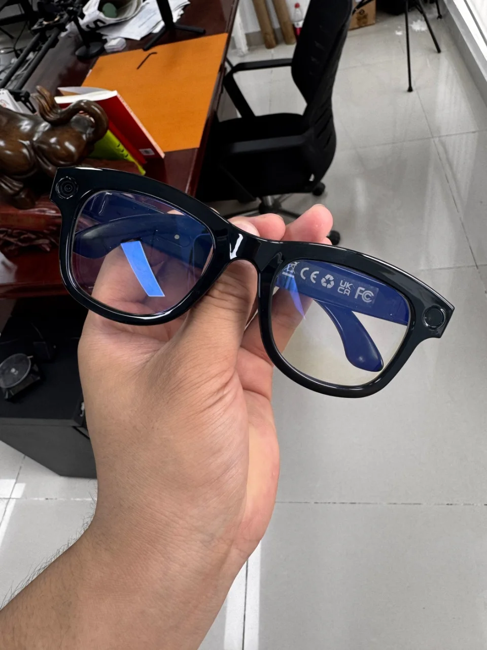 New Smart Glasses AI Translation Bluetooth Call 1080P photo review