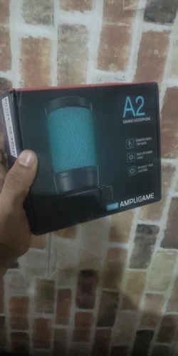 AmpliGame by FIFINE RGB USB Gaming Microphone with photo review