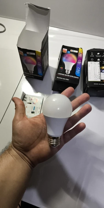 Tuya E27 Led Lamp App Control Bluetooth /WiFi photo review