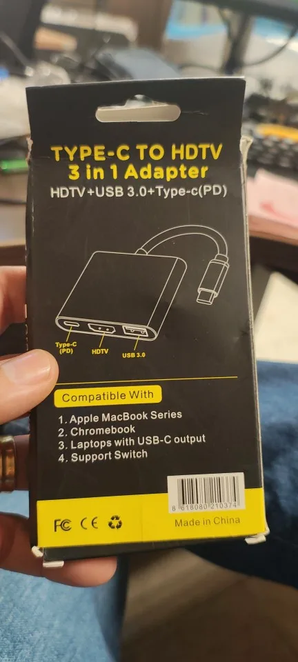 3 in 1 Usb Hub USB C to photo review