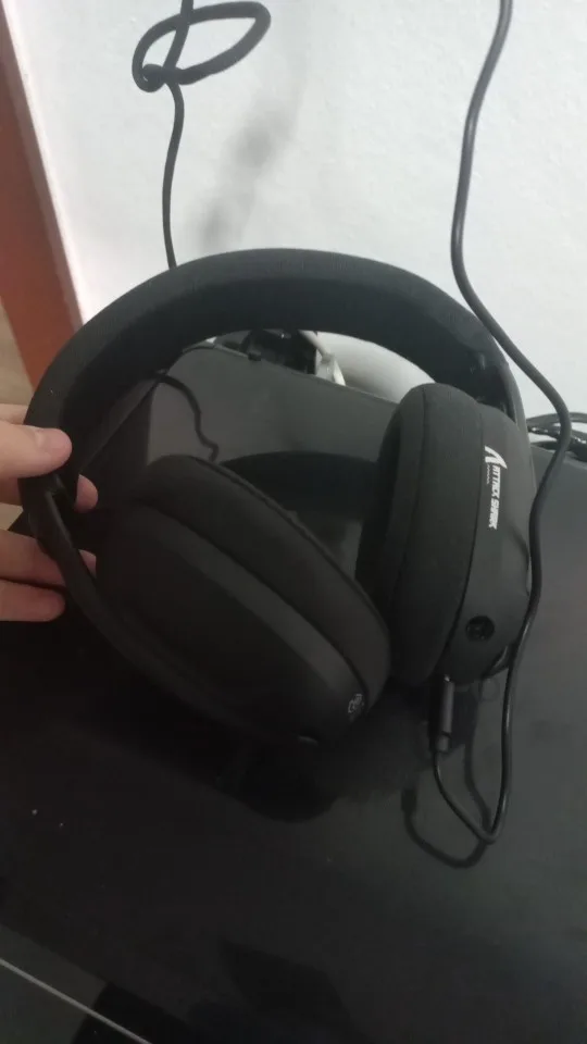 ATTACK SHARK L80 180g Ultra-Light Gaming Headset, Pluggable photo review
