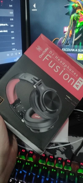 Oneodio A71 Wired Over Ear Headphone With Mic photo review