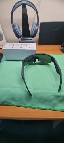 Cycling Running Bluetooth Smart Glasses Technology Audio Call photo review