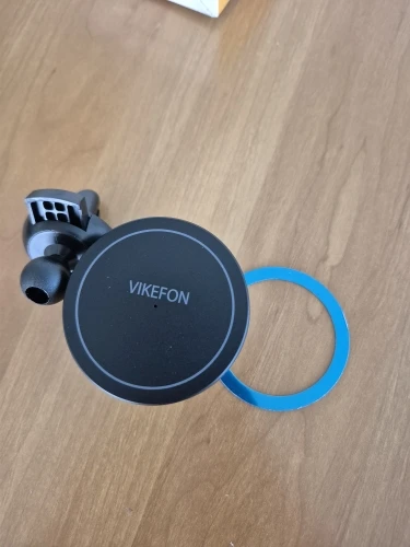 VIKEFON 30W Magnetic Car Wireless Charger For iPhone photo review