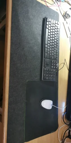 Large Size Wool Felt Mouse Pad Office Computer photo review