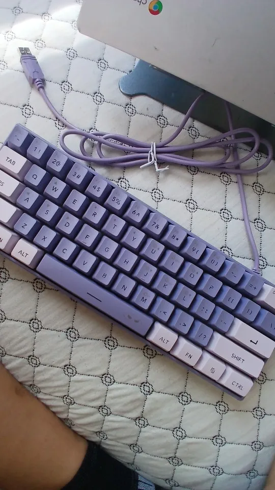 MageGee Mini 60% Gaming Keyboard, RGB Backlit 61 photo review