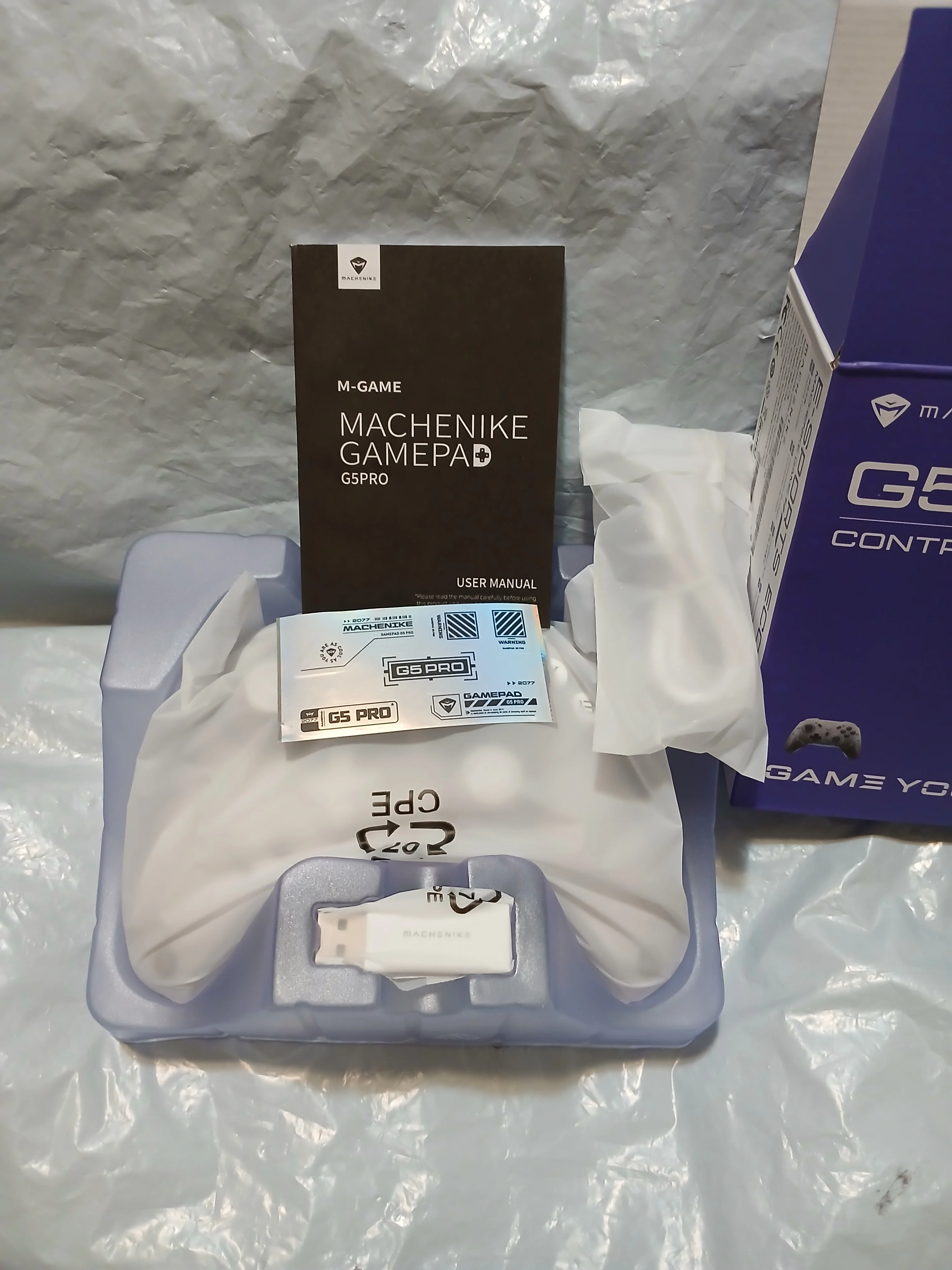 Machenike Gamepad Wireless Gaming Controller G5 Pro Elite photo review