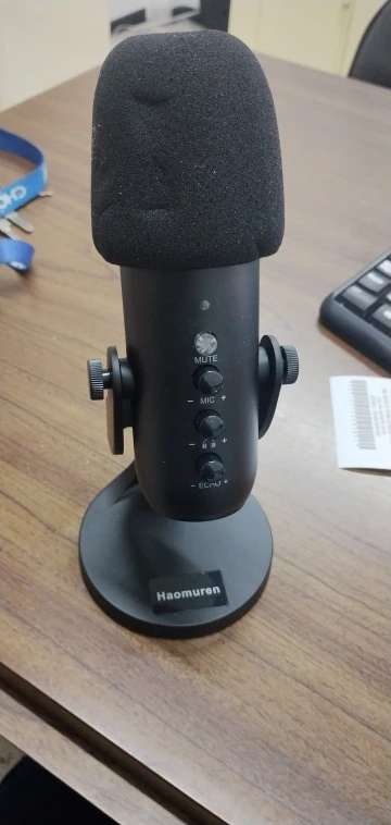 Haomuren USB Microphone for PC Mac Gaming Recording photo review