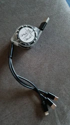 3 in 1 Telescopic Cable Suitable for Apple photo review