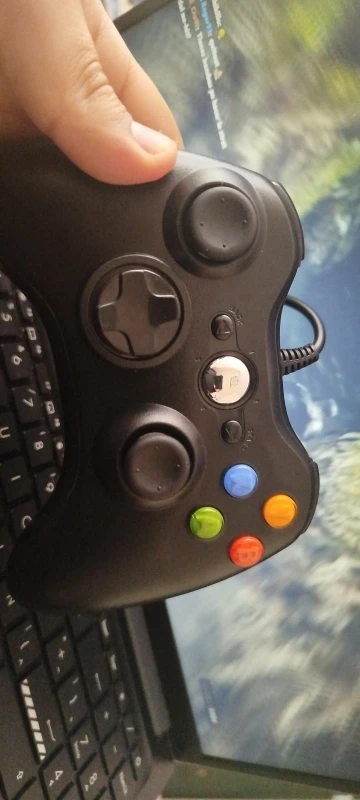360 wired game controller supports Xbox 360 and photo review