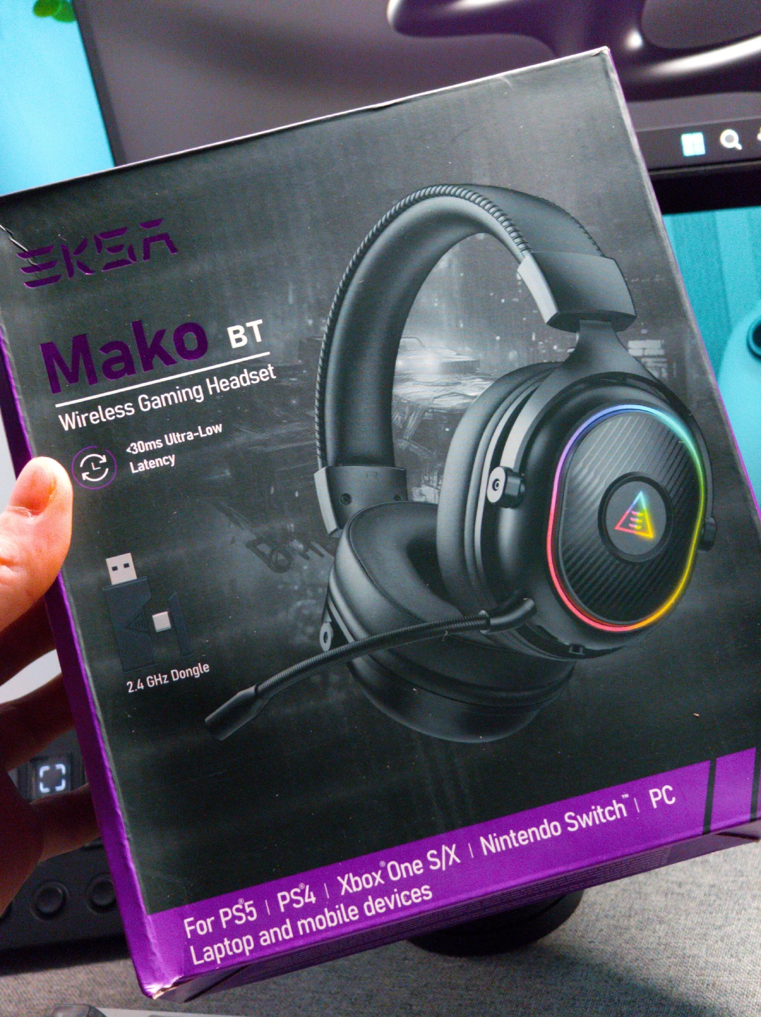 Oneodio EKSA MaKo BT Bluetooth Gaming Headset Over photo review