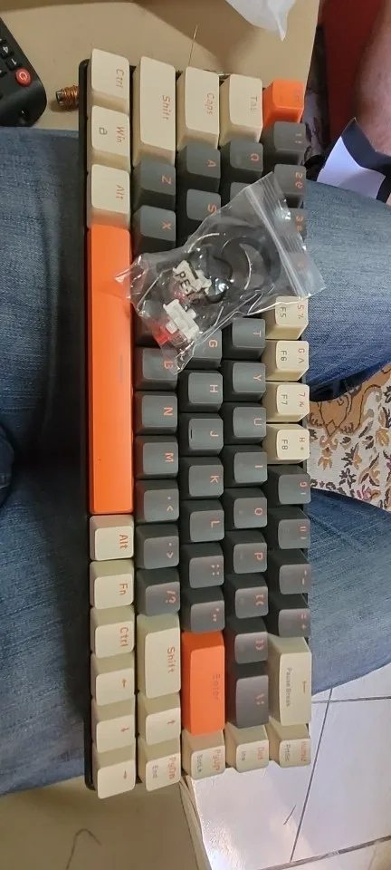 60% Wireless Mechanical Keyboard Bluetooth Dual Mode Hot-Swap photo review