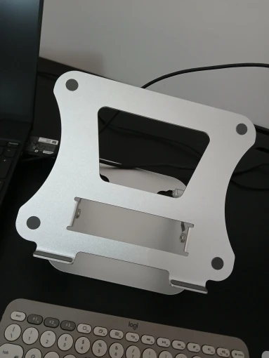 PANTXIKE Laptop Stand Foldable Aluminum Alloy Portable Notebook photo review