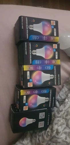 Tuya Smart LED Light Bulbs WiFi Bluetooth RGBCW photo review