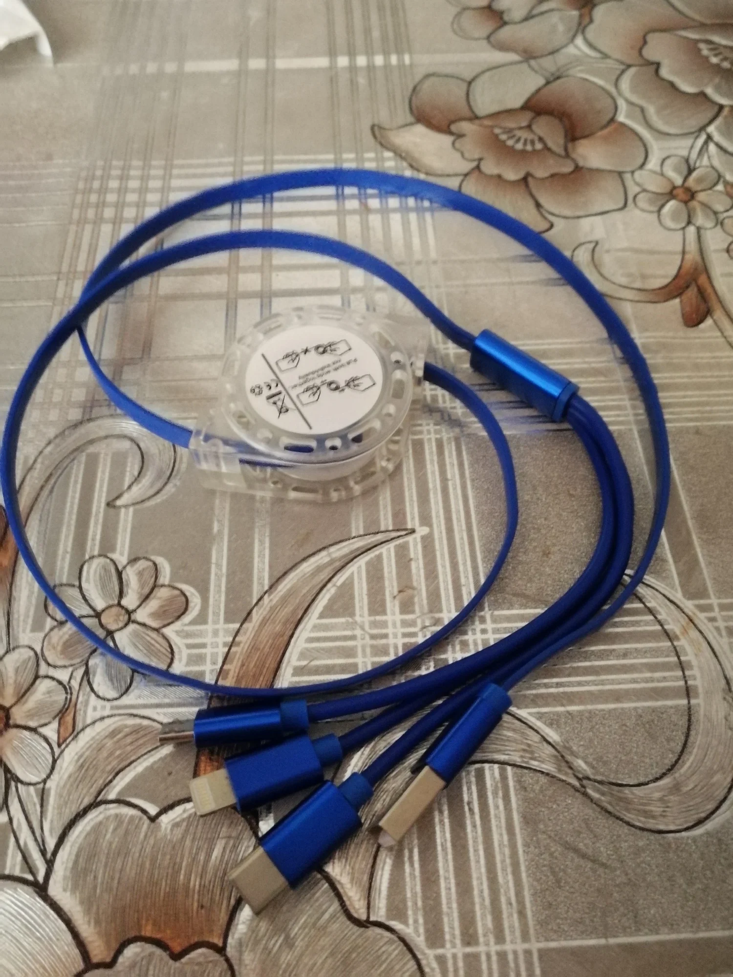 3 in 1 USB Fast Charging Cable Mobile photo review