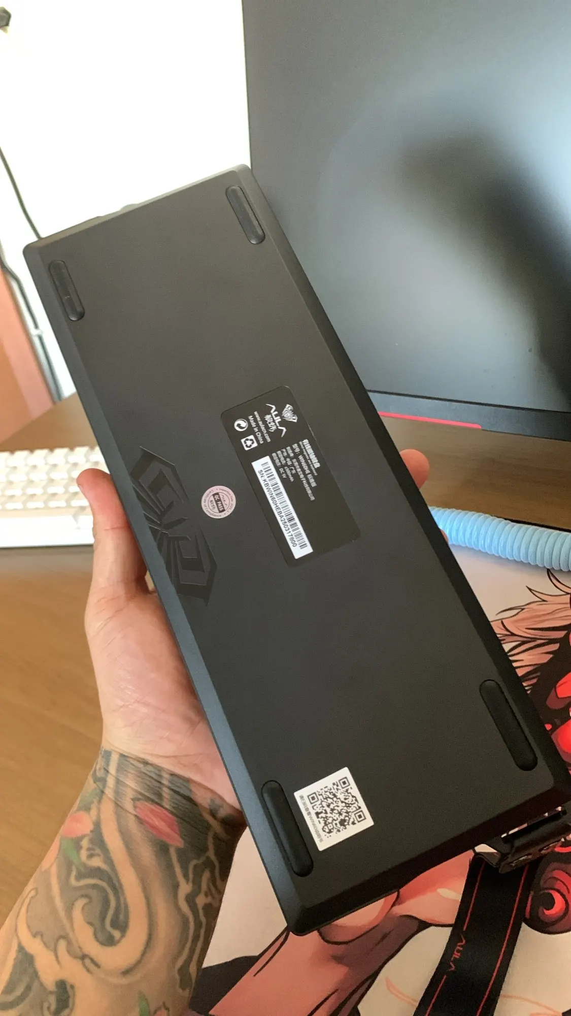 AULA WIN60 WIN68 HE MAX mechanical keyboard magnetic photo review