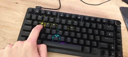 75% Mechanical Keyboard Wired with Media Knob, APAYADO photo review