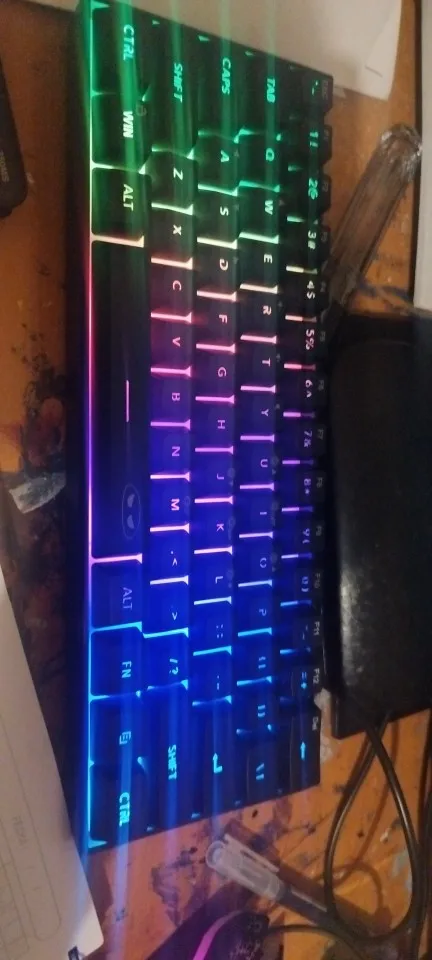 MageGee Mini 60% Gaming Keyboard, RGB Backlit 61 photo review
