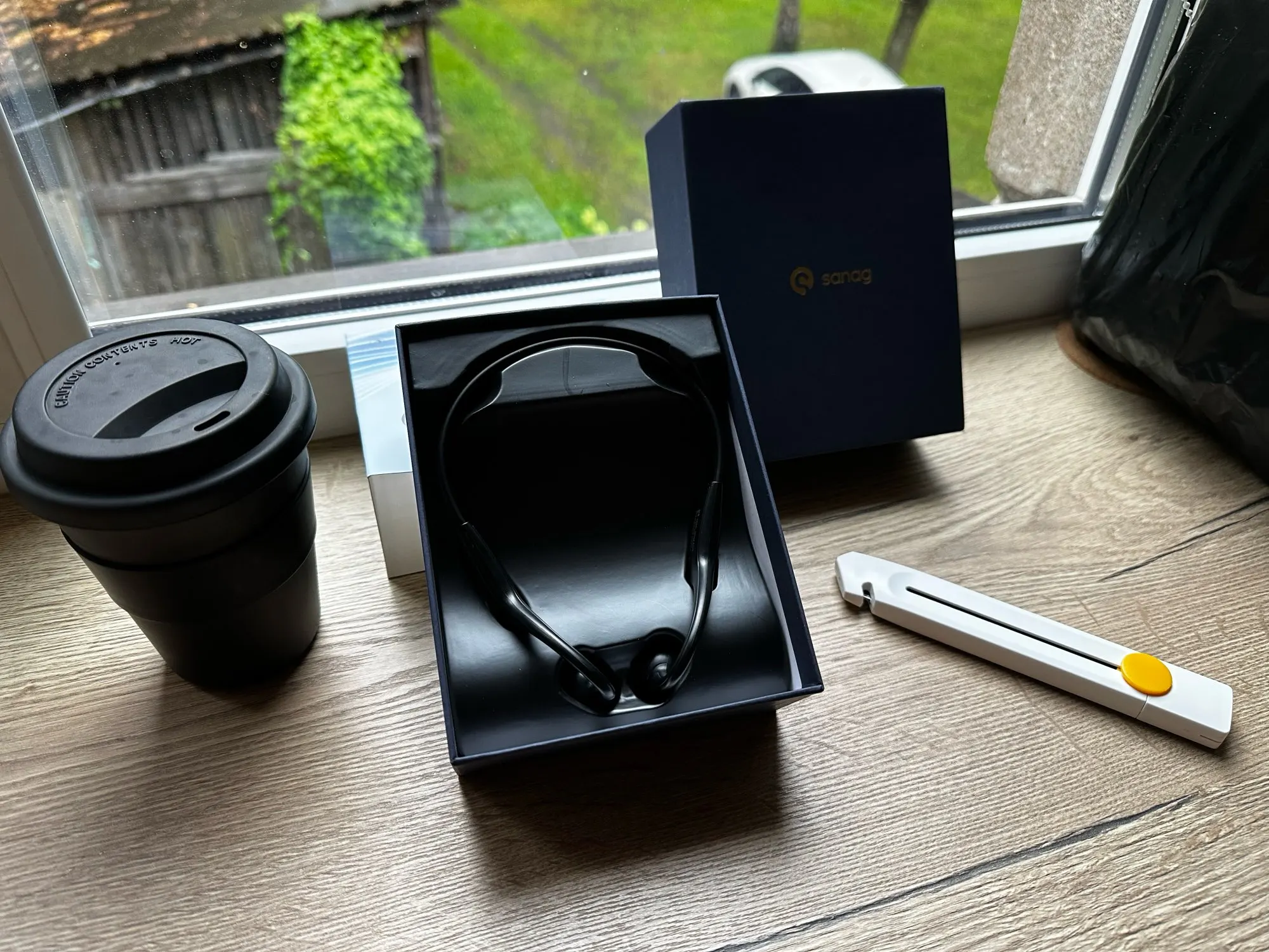 Sanag B21S True Bone Conduction Audífonos Bluetooth Earphone photo review