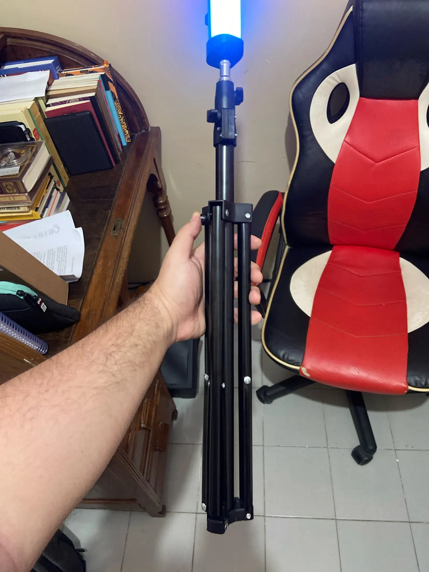 Metal Aluminum Alloy Portable Photography Tripod Light Stand photo review