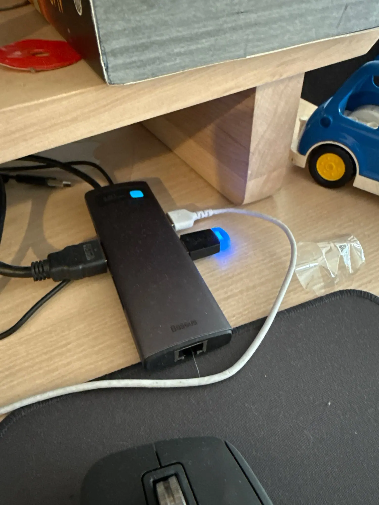 Baseus 4K 60Hz USB C Hub Type C photo review