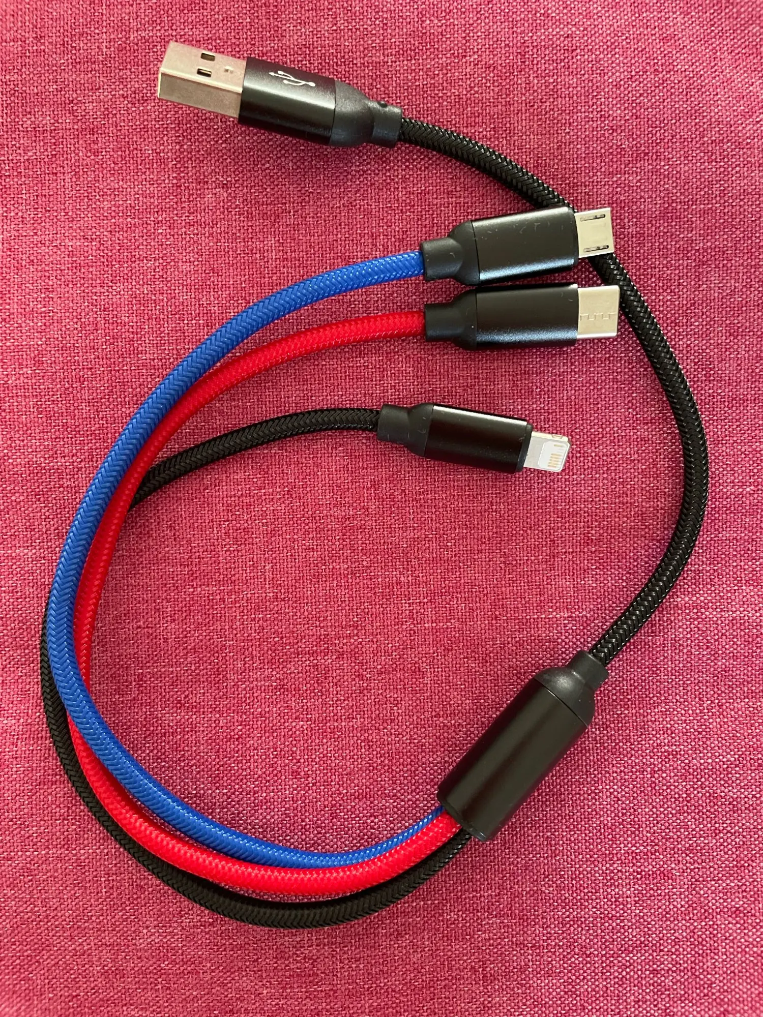 Baseus 3 in 1 USB Cable Type C photo review