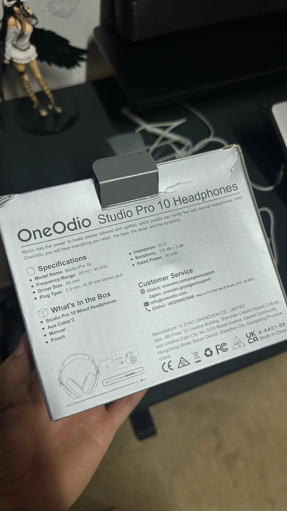 Oneodio Wired Headphones Professional Studio DJ Headphone With photo review