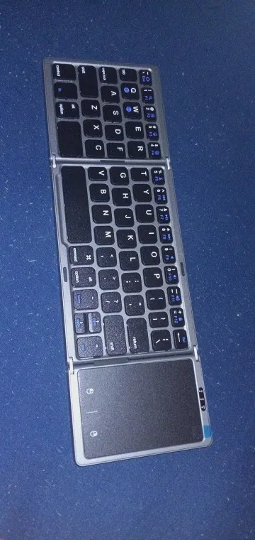 Seenda Foldable Wireless Bluetooth Keyboard Rechargeable Folding Portable photo review