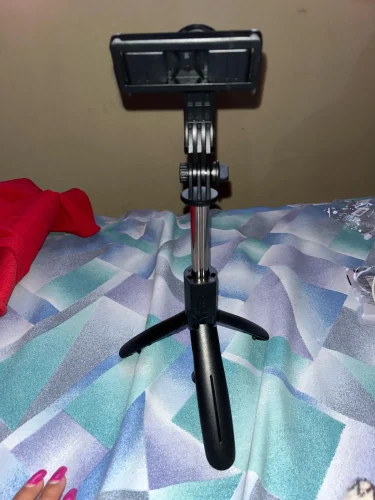 Selfie Stick Tripod for Cell Phone, Mobile Stand photo review