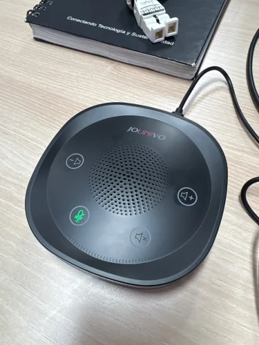 USB Conference Speaker Microphone Wired Touch Key Omni photo review