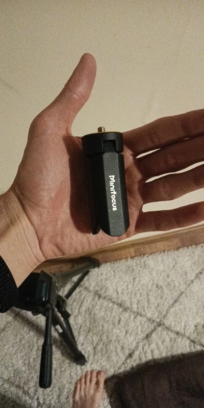 Portable Mini Table Tripod Stand Desk Tripod with photo review