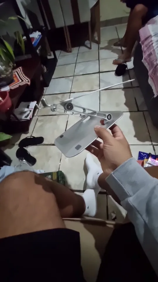 PANTXIKE Laptop Stand Foldable Aluminum Alloy Portable Notebook photo review