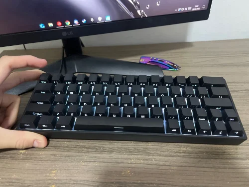 Raven68 Hot Swappable Wired Magnetic Axis Mechanical Keyboard photo review